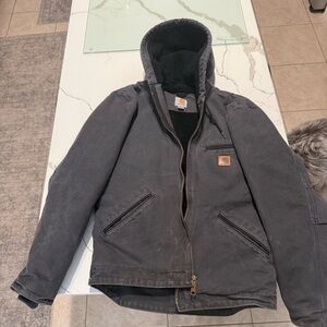 Carhartt Men's Charcoal Hooded Performance Jacket